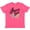 Vintage Hot Pink, variant on Inktastic Flower Girl Hand Lettering with Flowers Illustration Youth T-Shirt