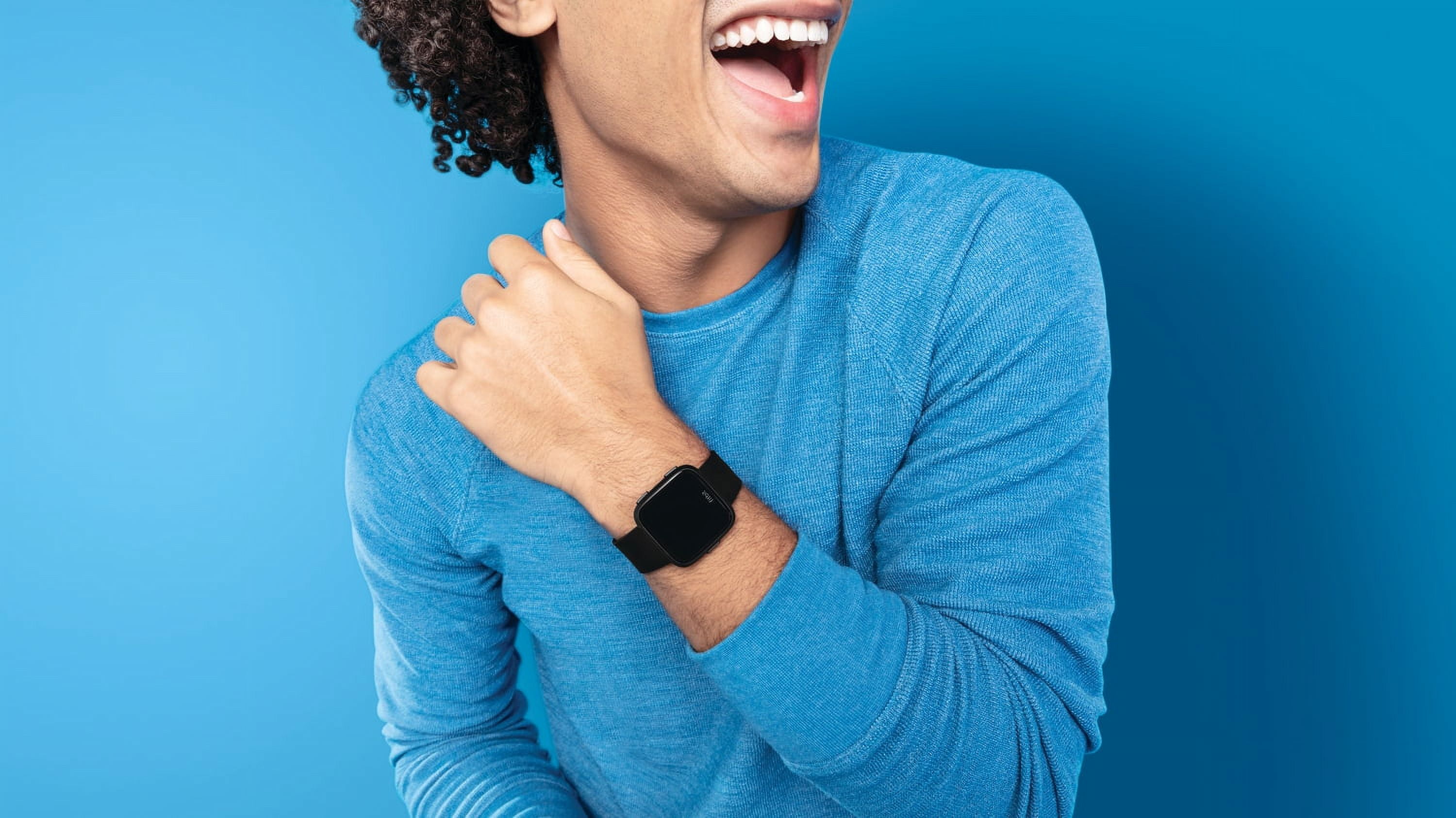 Fitbit Versa Lite Edition - Reloj inteligente, talla única (bandas S y L  incluidas), 1 unidad