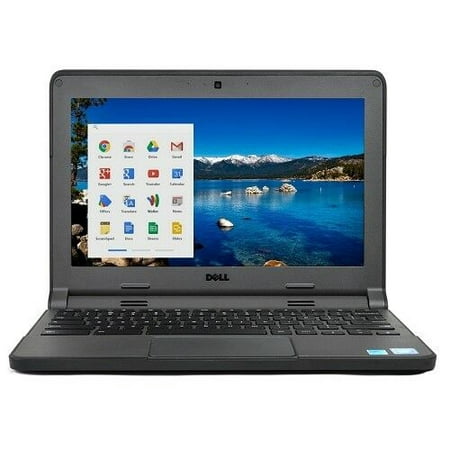 Dell Chromebook 3120 - 11.6" with Sim Card Slot - Celeron N2840 (2.16 GHz)- 4 GB RAM - 16 GB SSD - Certified Used