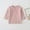 Pink, variant on Swuxness Toddler Casual Long Sleeve Shirts, Toddler Fall Tops, Kids Solid Color Crew Neck Thermal Underwear Outer Wear Top Beige, 1-2 Years