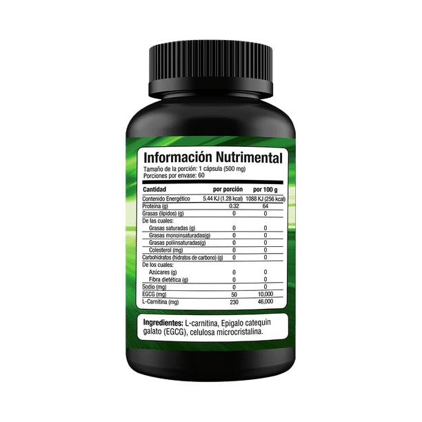 l carnitina y te verde L-Carnitina + Té verde main image 1