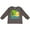 Charcoal Grey, variant on Inktastic Its My 3rd Birthday with Dinosaur Boys or Girls Long Sleeve Toddler T-Shirt