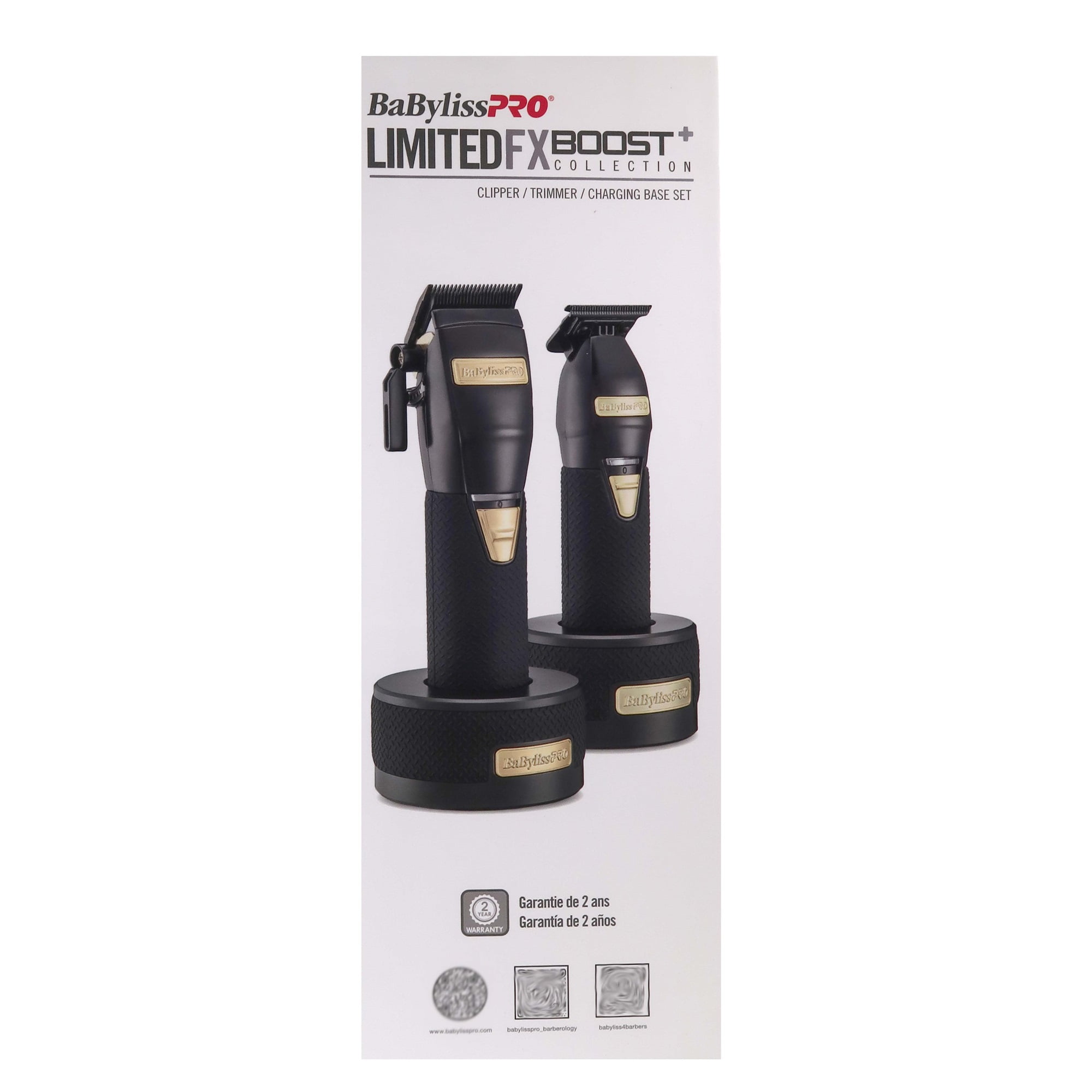 BaByliss Pro LimitedFX Boost+ Collection Clipper, Trimmer