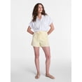 thumbnail image 3 of Time and Tru Women’s Soft High Rise Utility Shorts, 4” Inseam, Sizes XS-XXXL, 3 of 6