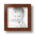 thumbnail image 2 of ArtToFrames 5" x 5" Walnut Picture Frame, 5x5 inch Brown Wood Poster Frame (WOM-4215), 1 Pack, 2 of 7