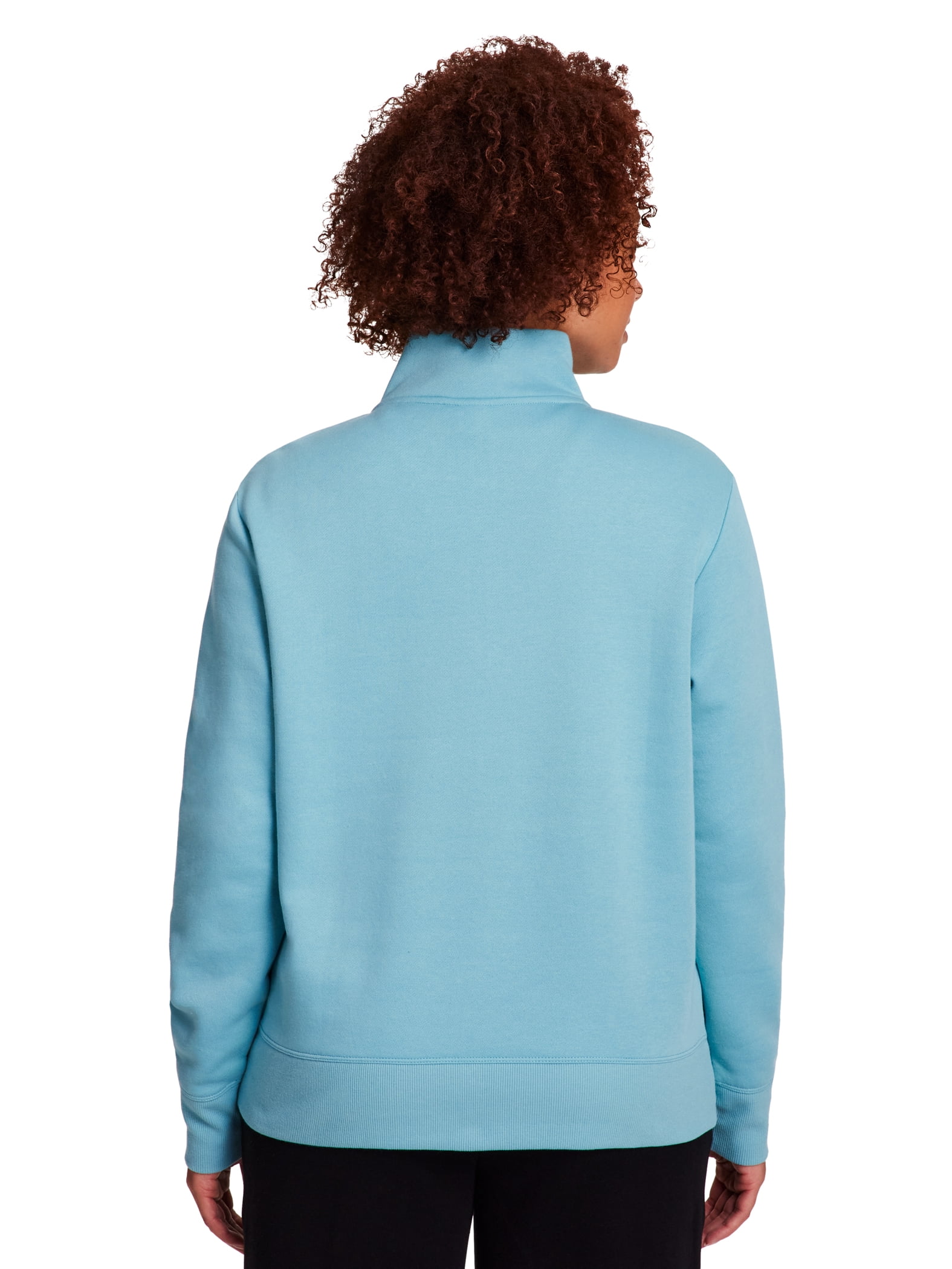 Reebok Women's and Women's Plus Game Day 1/2 Zip Up Sweatshirt, Sizes XS-4X