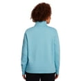 thumbnail image 3 of Reebok Women's and Women's Plus Game Day 1/2 Zip Up Sweatshirt, Sizes XS-4X, 3 of 5