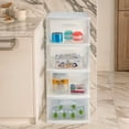 thumbnail image 2 of Italhome Cajonera De Plástico, Cajonera Desarmable Organizador Multiusos De Color Blanco Con 4 Cajones Transparentes Onyx, 2 of 9