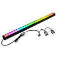 thumbnail image 1 of Lámpara de techo Irfora COOLMOON ARGB Tira de LED tipo diamante Barra de luz RGB magnética Barra de luz de caja de arco iris para PC con efecto de iluminación de sincronización de encab Irfora Lámpara de techo, 1 of 5