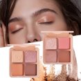 thumbnail image 4 of 4 Color Pearlescent Eyeshadow Multicolored Earth Colored Pearlescent Eyeshadow Blendable Ultra Pigmented Easy To Apply, Makeup Eye Shadow, 4 of 7