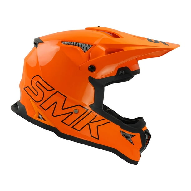 Casco cross naranja hotsell