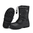 thumbnail image 4 of Bocca Boys Waterproof Snow Boots Black-dino Slip Resistant Winter Boots 1M, 4 of 5