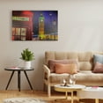 thumbnail image 4 of Northlight LED Lighted Famous Big Ben and Red Telephone Box London Canvas Wall Art 15.75" x 23.5", 4 of 5