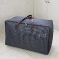 thumbnail image 2 of Bolsa de almacenamiento de ropa de gran capacidad de 70 x 35 x 42 cm, bolsa organizadora a prueba de humedad y polvo para el hogar, bolsa de embalaje para equipaje en movimiento, 2 of 4