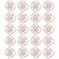 thumbnail image 2 of Clips de papel divertidos, 20 clips de papel lindos, suministros de oficina, claridad notable Jadeshay A, 2 of 8