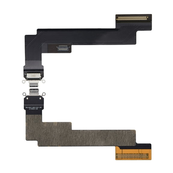 Replacement Charging Port Flex Cable Compatible With iPad Air 5 (WiFi Version) (Premium) (Space Gray)