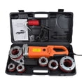 thumbnail image 2 of Electric Pipe Threader Hand-Held Galvanized Iron Sleeve Machine 2000W/2300W Industrial Hinge Wrench Threading Machine Tools, 2 of 7