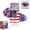 B, variant on Festival Glitter Stick – Red White Blue Face & Hair Sparkle, Waterproof Body Glitter for Parties, Games, Holidays & Parades(D)