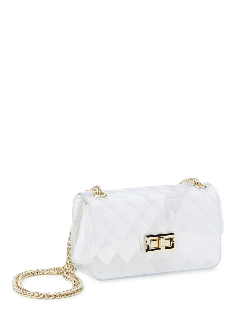 Quilted Forever 21 Clear Bag No Boundaries Women's Clear Quilted