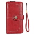 thumbnail image 2 of Cartera de Cuero Tarjetero Ligero para Tarjetas de Crédito Tarjetero con Correa de Muñeca Extraíble Tarjetero de Cuero Minimalista Tarjetero Pequeño Portátil para Mujer de ANGGREK  Otros, 2 of 8