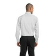 thumbnail image 2 of Port Authority Men's Adjustable Stretch Poplin Shirt, 2 of 6