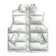 thumbnail image 1 of Gibobby Chamarra niñaNiños Niñas Chaleco Invierno Cálido Ligero Niño Chaleco Ropa Exterior Cuello Chaqueta Sin Mangas(Plata de plata, 8-9 Años), 1 of 4