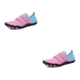 thumbnail image 1 of Jumpingount Zapatos de agua transpirables para caminar en la playa para hombres y mujeres, zapatillas deportivas para caminar en cuclillas, Rosa Talla 41 2piezas, 1 of 6