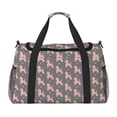 thumbnail image 1 of Easygdp Poodle Dog Bolsa de Gimnasio, Bolsa de Viaje Duffel, Bolsa de Fin de Semana con Compartimentos, Bolsa de Mano para Noche, 1 of 7