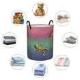 thumbnail image 5 of ZICANCN Steampunk Astronaut Laundry Basket Organizer, Dirty Clothes Hamper for Bathroom Kids Girls Boys Laundry Hamper Small, 5 of 7