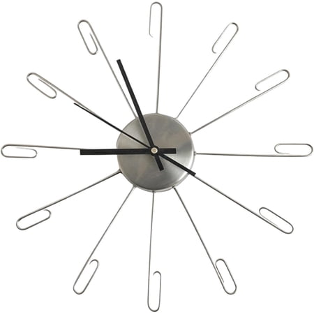 Family Picture Frame Clock Wall Art Stainless Steel Design for Home