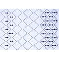 thumbnail image 1 of Ahgly Company Machine Washable Indoor Rectangle Solid Blue Modern Area Rugs, 3' x 5', 1 of 4