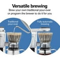 thumbnail image 5 of Hamilton Beach 8 Cup Convenient Craft Automatic or Manual Pour Over Coffee Brewer, 5 of 10