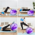 thumbnail image 4 of Yoga Ball Thick & Anti Burst Fitness Ball Exercise Ball Stability Ball for Balance Exercise, 4 of 8