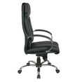 thumbnail image 3 of High Back Black Executive Leather Office Chair, 3 of 5