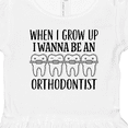 thumbnail image 4 of Inktastic Future Orthodontist Dental Care Gift Girls Toddler Dress, 4 of 5