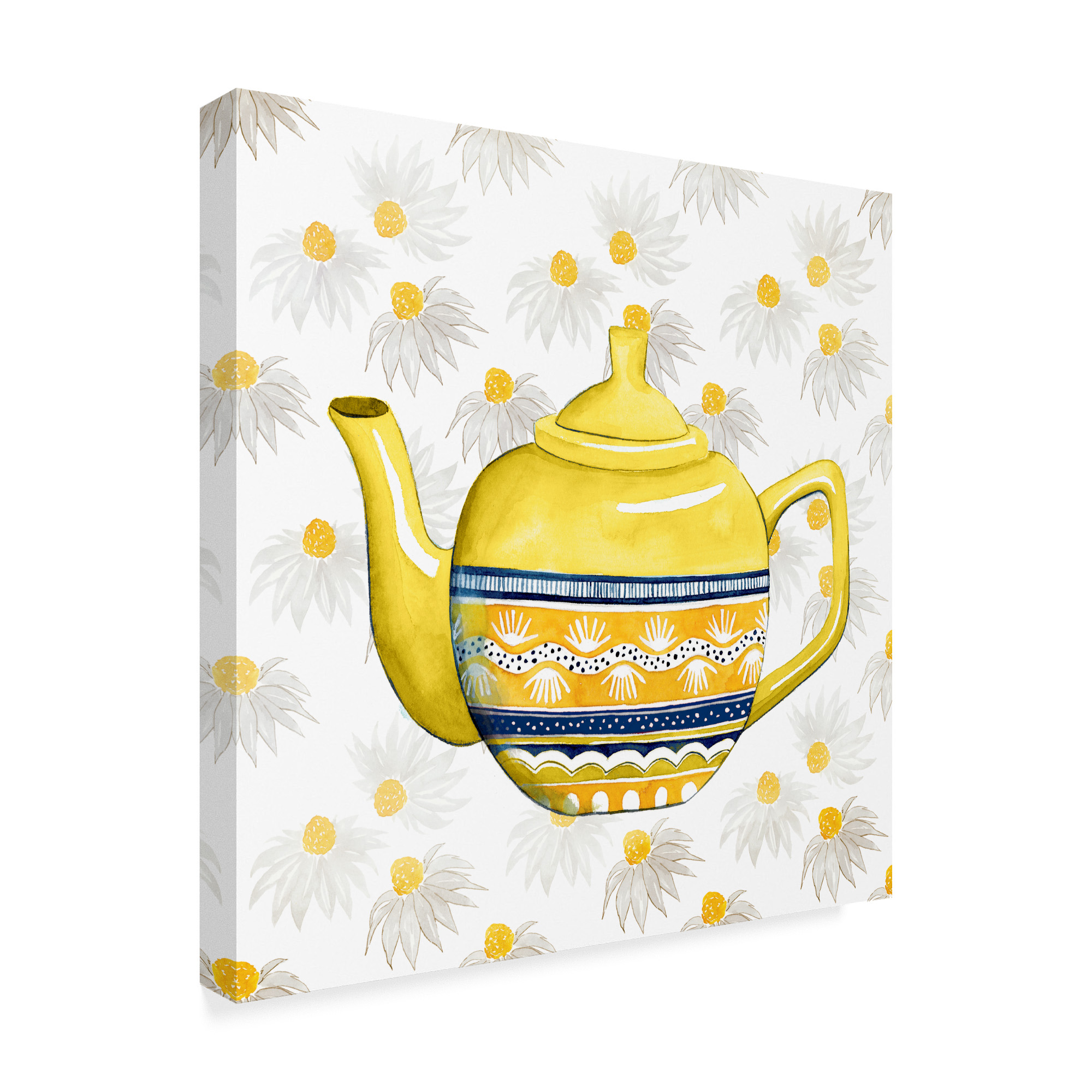 Trademark Fine Art 'Sweet Teapot V' Canvas Art by Grace Popp