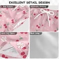 thumbnail image 2 of FORMRS Boys Swim Trunks Quick Dry Mesh Lining Beach Boardshorts, Sizes XS-XL, Pink Cute Cherry Pattern, 2 of 7