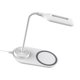 thumbnail image 4 of Luz de mesa LED Cargador inalámbrico Lámpara de escritorio Lámpara de mesa de carga inalámbrica para teléfono móvil 10W, blanco Inevent EL001200-01B, 4 of 7