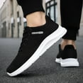 thumbnail image 6 of CPNG Mens Running Shoes Slip-On Mesh Breathable Tennis Walking Sneakers Comfortable Soft Sole Cushion Sneakers Workout Athletic Lightweight Casual Sport Shoes, 6 of 8