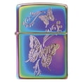 thumbnail image 2 of Zippo 151-079815 Multicolor Butterflies Metal Windproof Lighter, 2 of 5