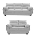 thumbnail image 1 of Sala 3-2 TRINITY Venecia 2 piezas ( Sofá, Love Seat ) Plata, 1 of 8