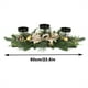 thumbnail image 1 of Uuiauoio Christmas Candle Holders Set, Candle Holder Table Centerpiece Includes 3 Candle Holders, Christmas Home Decorations Candle Stand for Fireplace or Table Centerpiece, 1 of 6