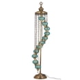 thumbnail image 6 of DEMMEX 11-Globe Turkish Moroccan Mosaic Floor Lamp, 7ft Handmade Bohemian Standing Light, Tall Tiffany-Style Decorative Lamp with Mosaic Glass Globes – Handmade in Turkey (Turquoise), 6 of 9