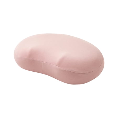 Pillow Foam Particle Bone Pillow Head Rest Home Sleep Neck Support Travel Mini Cushion,Gel Cushion, Pink