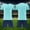 A301 Blue, variant on Trikvn Boys Summer Sports Uniform Lightweight Short Sleeve Jersey Shirt and Quick Dry Athletic Shorts 2-Piece Outfit for Youth Soccer Team Training Running Workout