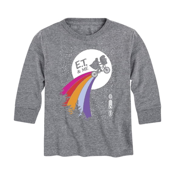 E.T. The Extra Terrestrial - E.T. & Me - Toddler & Youth Long Sleeve Graphic T-Shirt