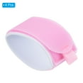 thumbnail image 3 of Uxcell 47cmx5.5cm Ski Strap Fasteners, 4 Pack Adjustable Carrier Strap Ski Wraps, Pink, 3 of 6