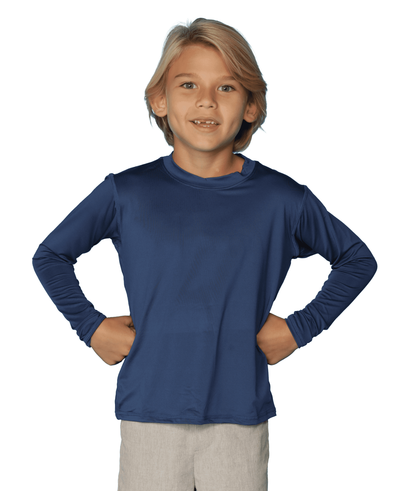 InGear Dry Fit swim shirts for Boys UV Sun Protective Rash Guard