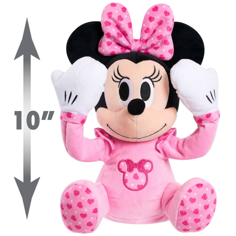 Disney Baby Peek-A-Boo Plush, Minnie Mouse, Officially Licensed Kids Toys  for Ages 09 Month, Gifts and Presents 