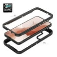 thumbnail image 2 of Allytech Clear Case for Samsung Galaxy S23 Plus, Soft TPU + Rugged PC Back Case, Ultra Slim Lightweight Shockproof Bumper Anti-Drop Screen Camera Protection Stylish Transparent Shell - Black, 2 of 5